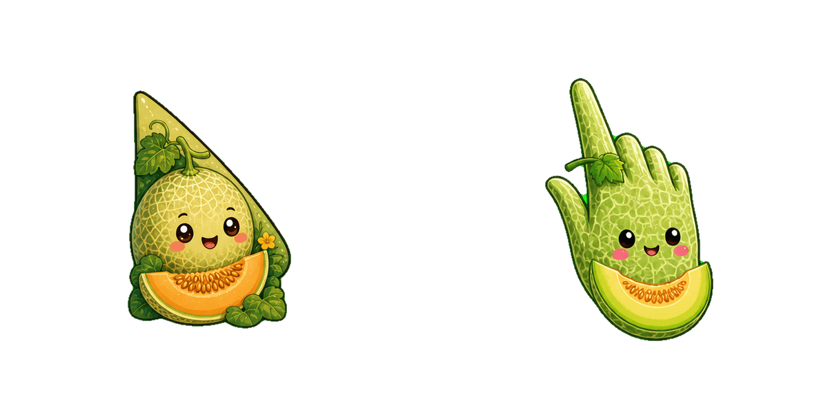 Xinjiang Hami Melon cursor pack