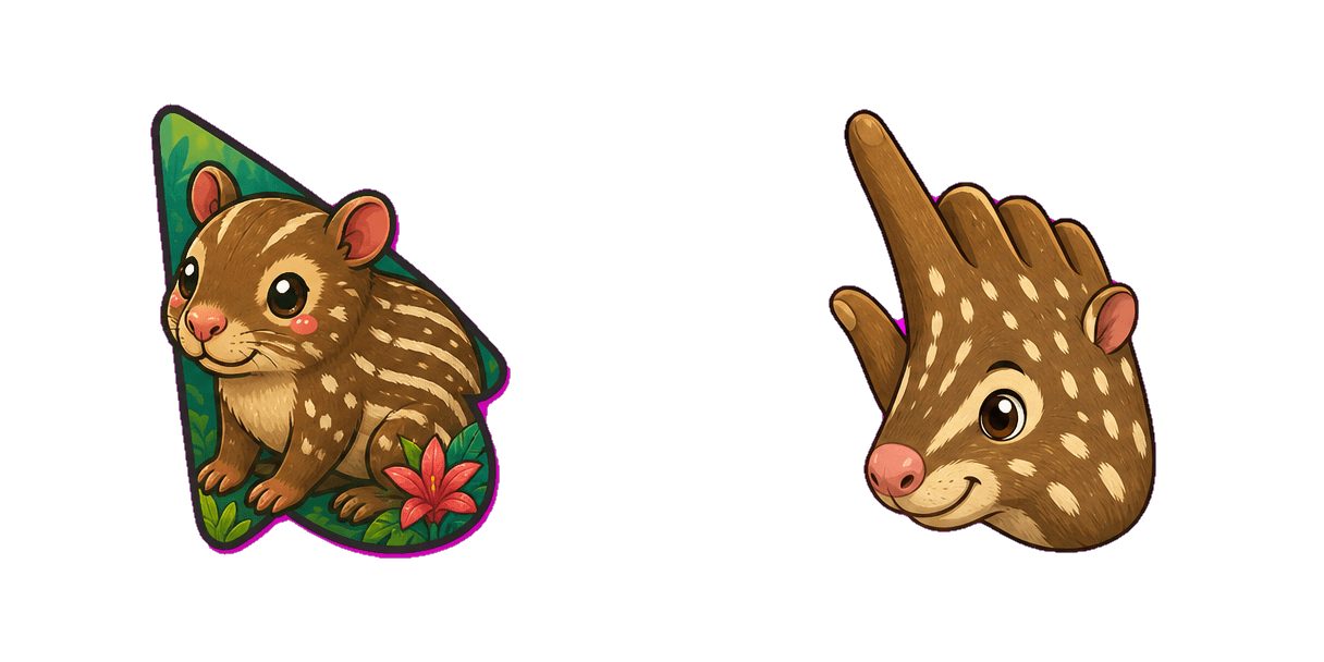 Jungle Paca Cursor-Paket