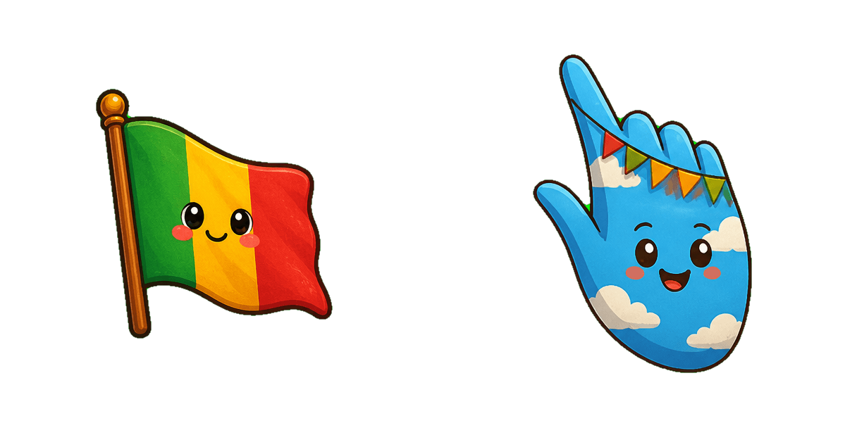 حزمة المؤشرات المخصصة Mali Flag
