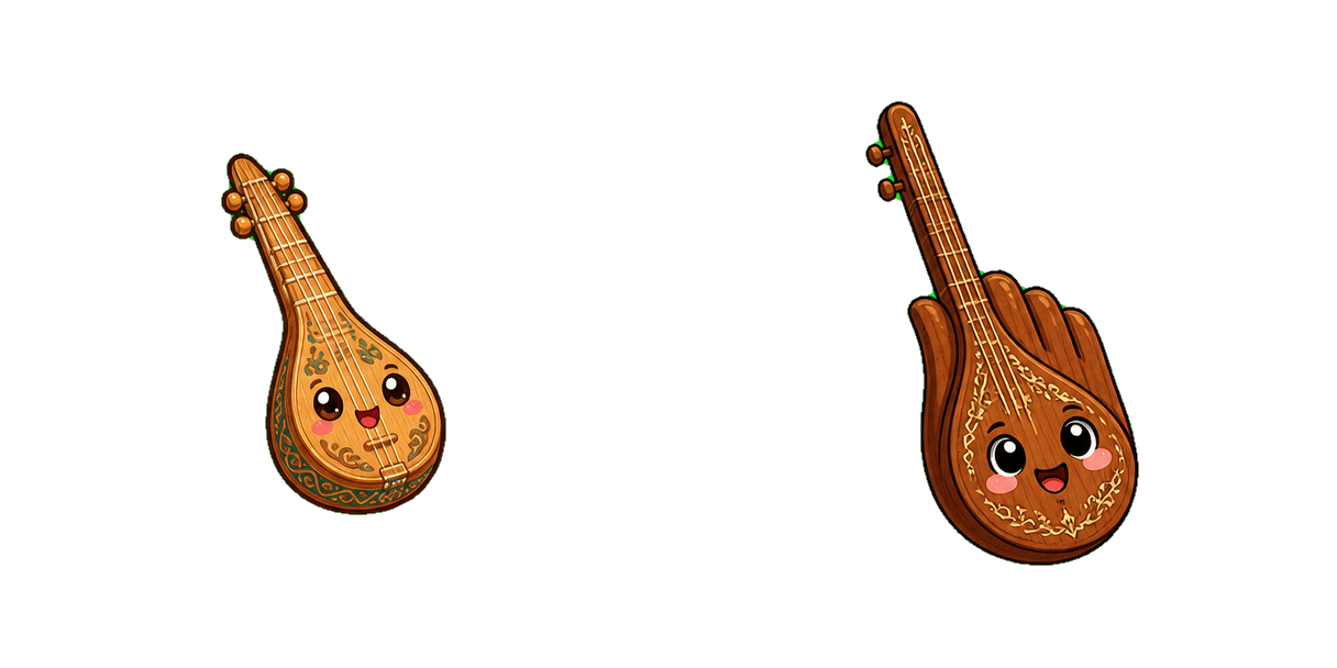 Xinjiang Dutar Instrument cursor pack
