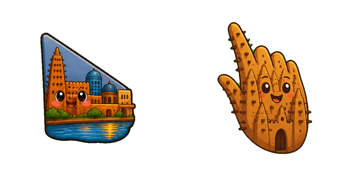 حزمة المؤشرات المخصصة Mali Bamako Skyline