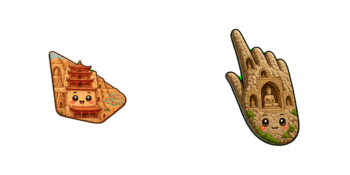 Dunhuang Mogao Caves cursor pack