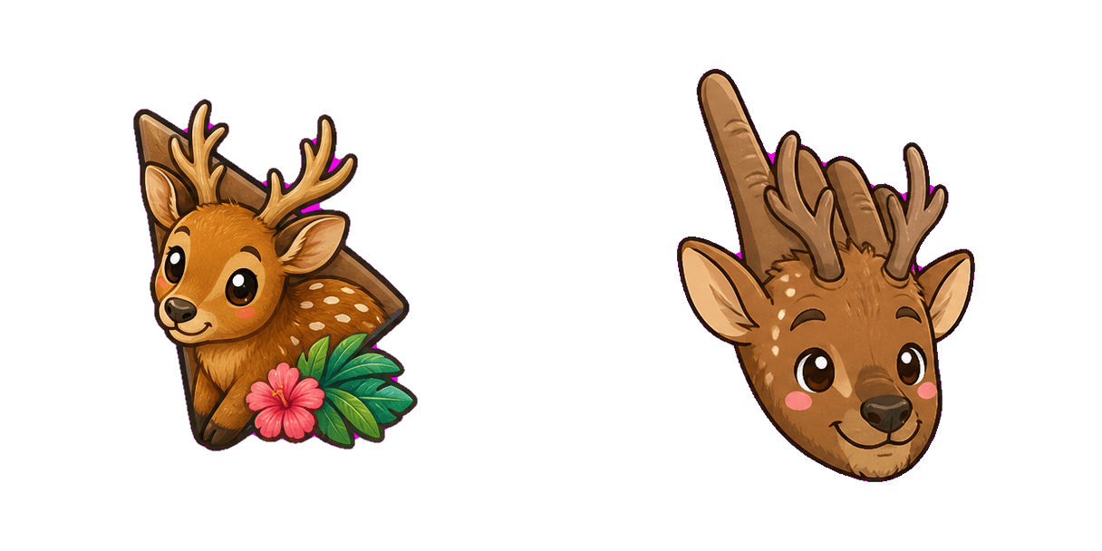 Jungle Barking Deer Cursor-Paket