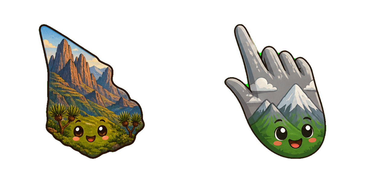 Ethiopia Simien Mountains cursor pack