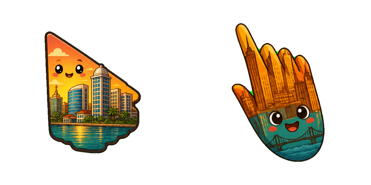 Gabon Libreville Skyline cursor pack