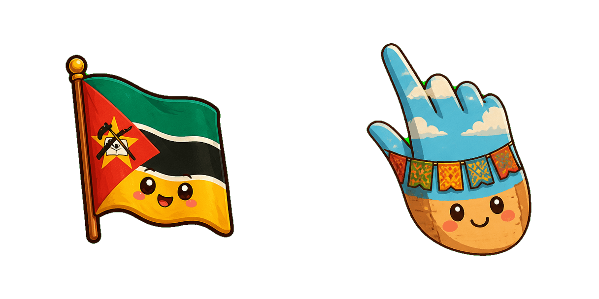 حزمة المؤشرات المخصصة Mozambique Flag