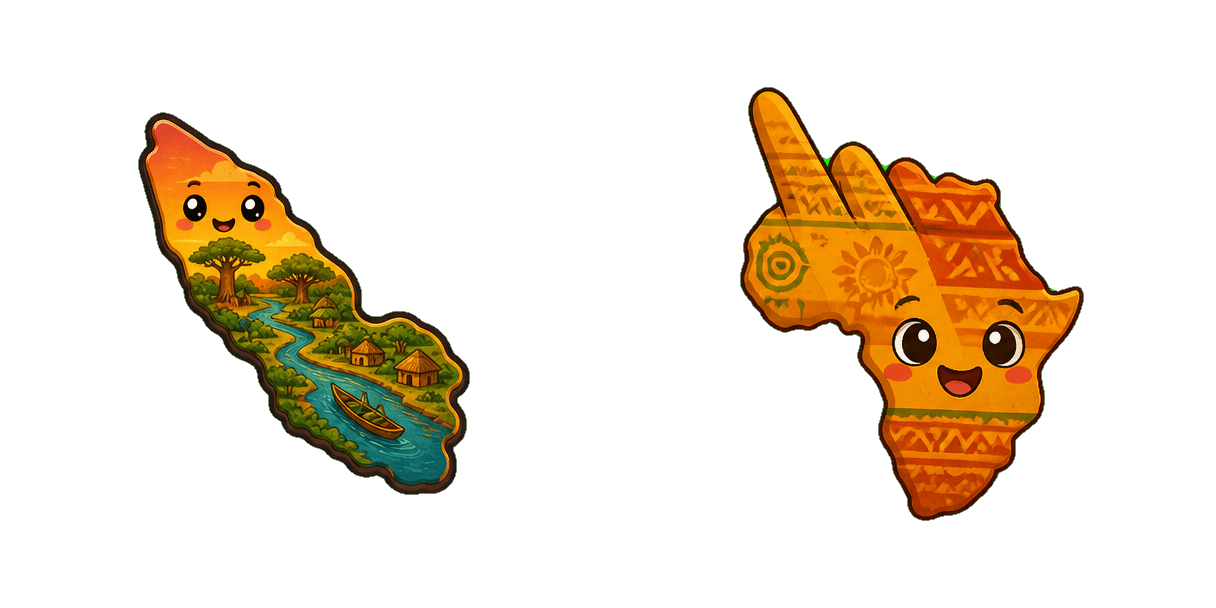 Gambia Map Cursor-Paket