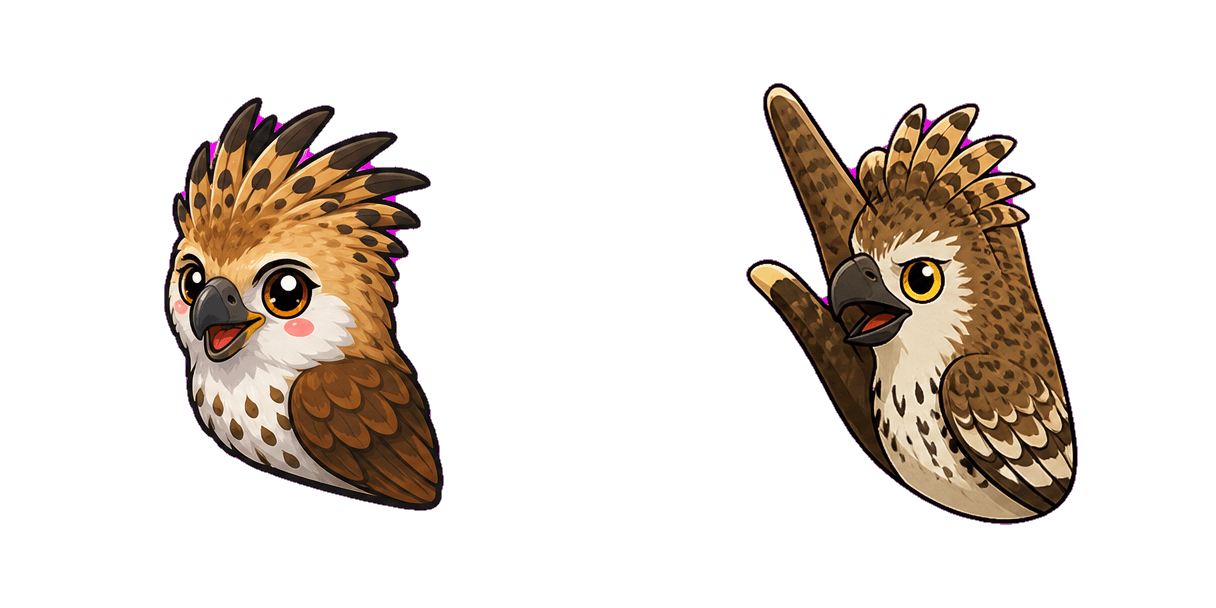 حزمة المؤشرات المخصصة Jungle Crowned Eagle