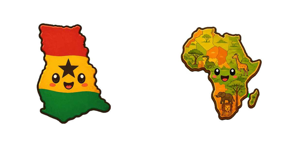 Ghana Map Cursor-Paket