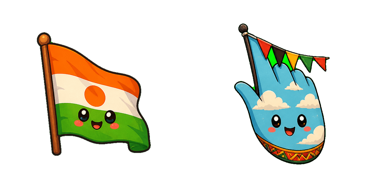 حزمة المؤشرات المخصصة Niger Flag