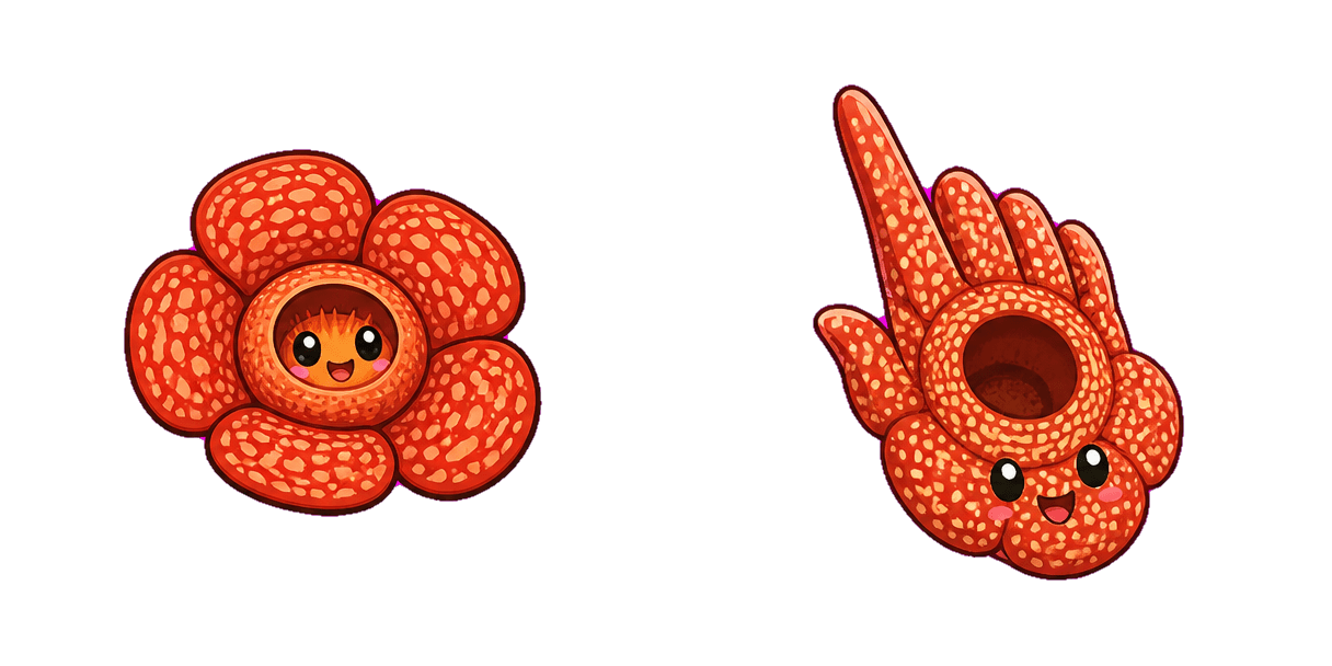 حزمة المؤشرات المخصصة Jungle Rafflesia Bloom
