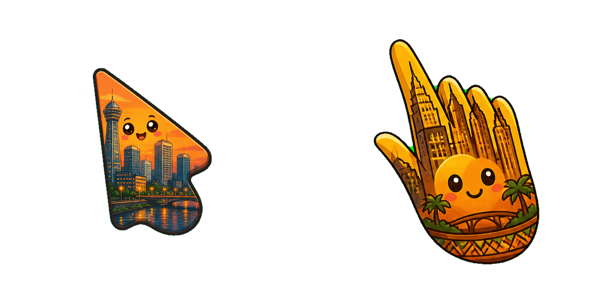 حزمة المؤشرات المخصصة Republic of the Congo Brazzaville Skyline