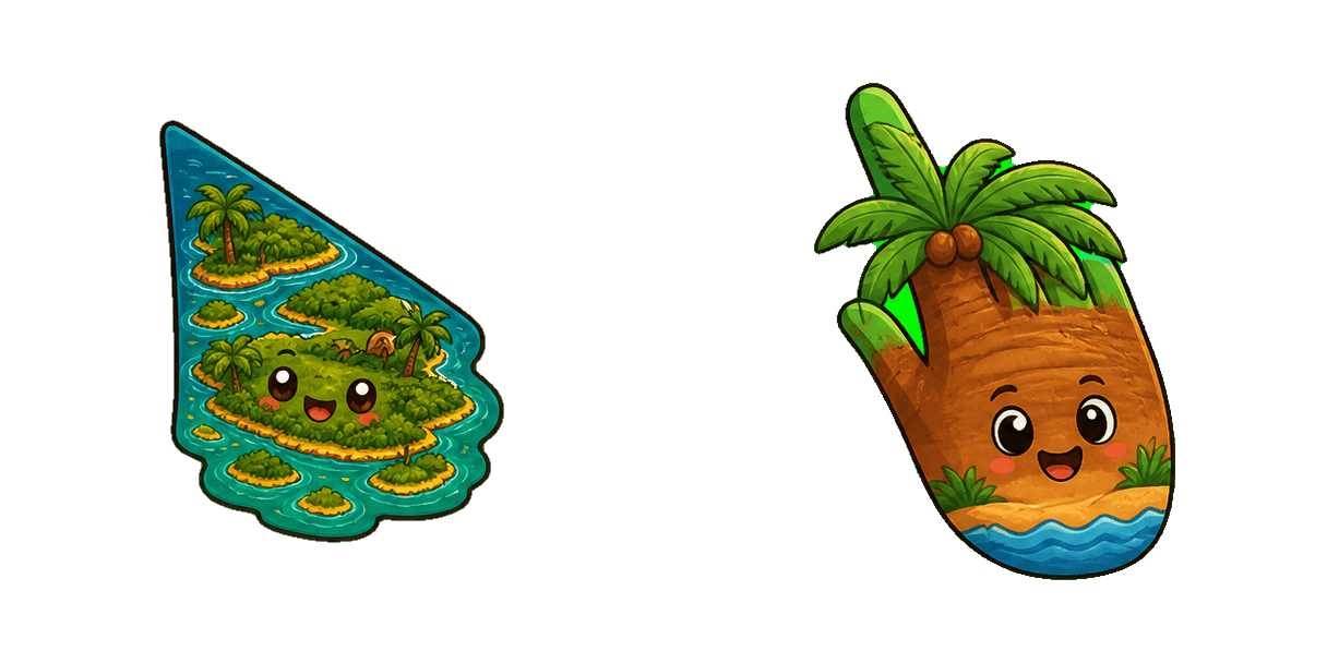 Guinea-Bissau Bijagós Islands Cursor-Paket