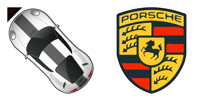 Porsche cute cursor