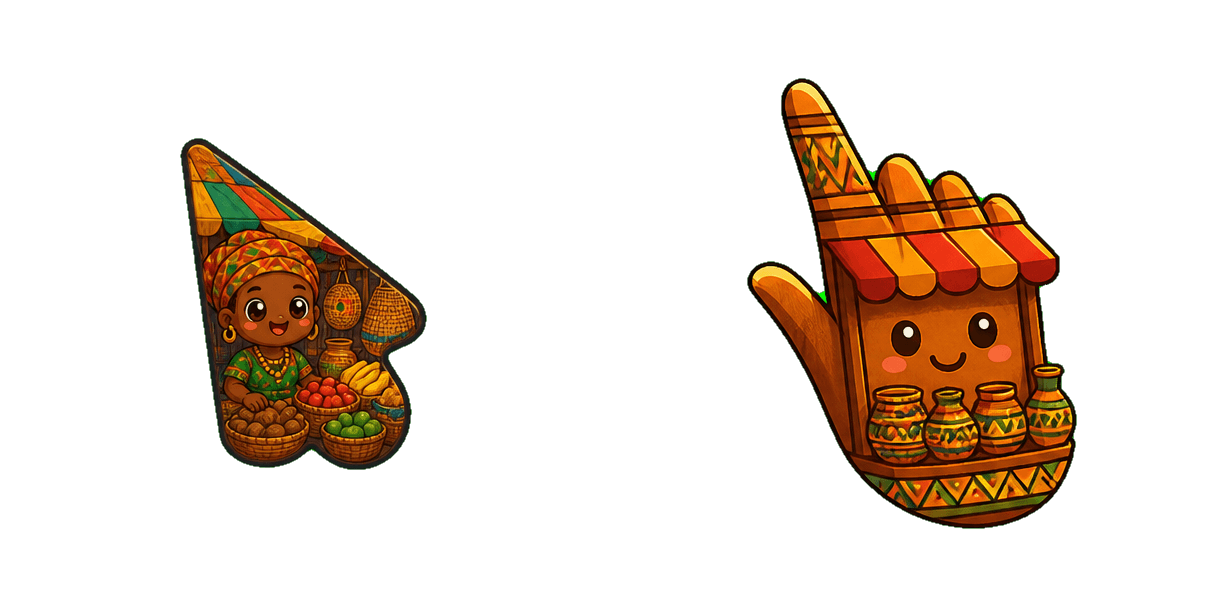 حزمة المؤشرات المخصصة Republic of the Congo Traditional Market