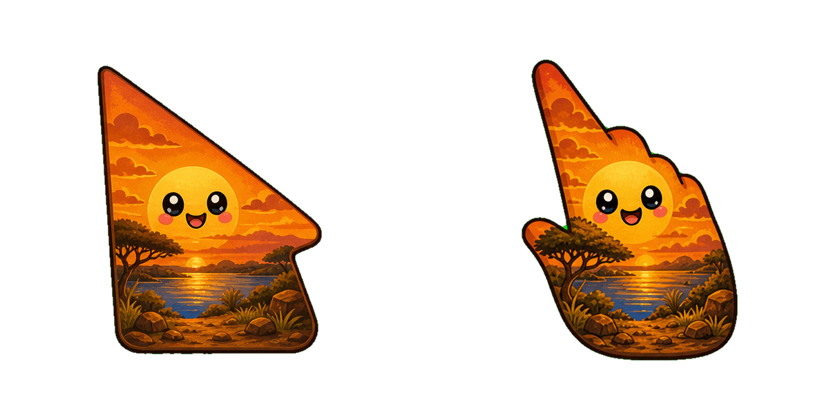 Kenya Golden Sunset Cursor-Paket