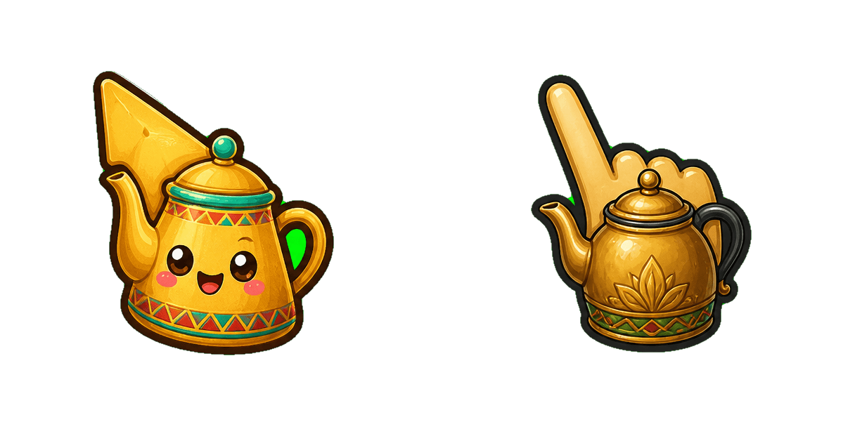 Sinai Tea Kettle cursor pack