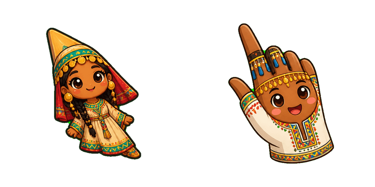 Nubian Dress Cursor-Paket
