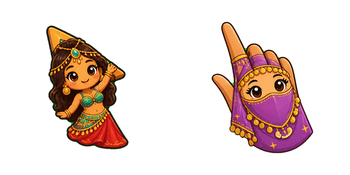 Belly Dancer Cursor-Paket