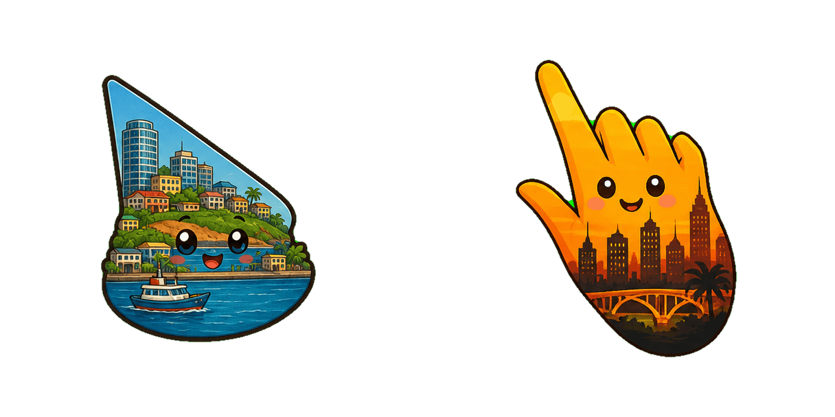 حزمة المؤشرات المخصصة Sierra Leone Freetown Skyline