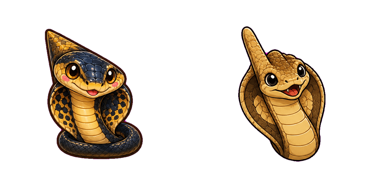 Jungle King Cobra cursor pack