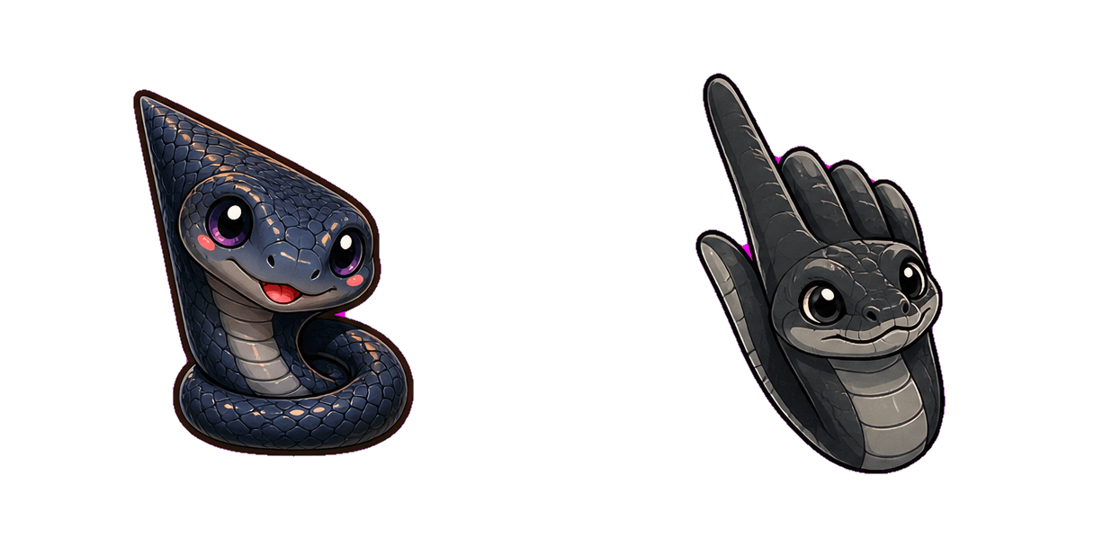 Jungle Black Mamba cursor pack