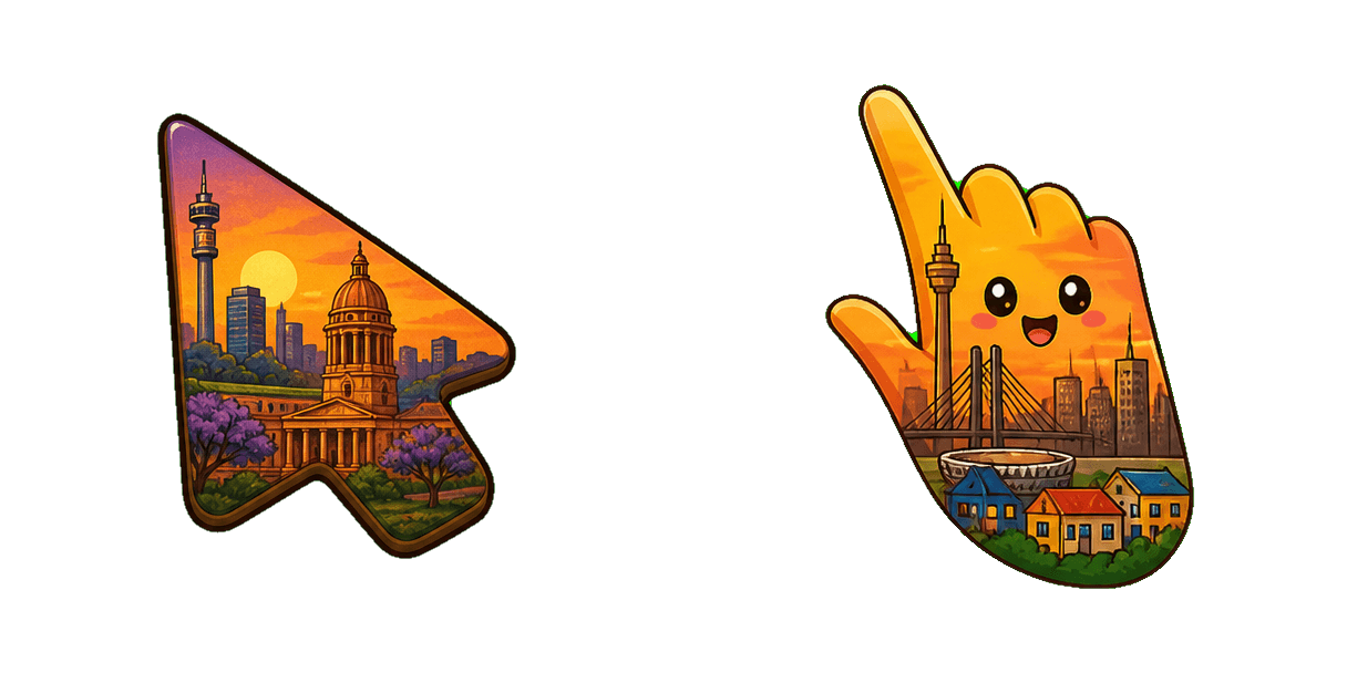 South Africa Pretoria Skyline Cursor-Paket