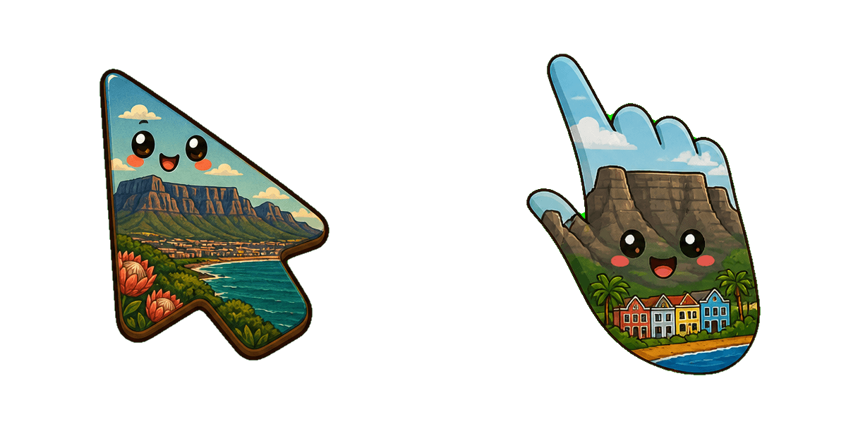 South Africa Table Mountain Cursor-Paket