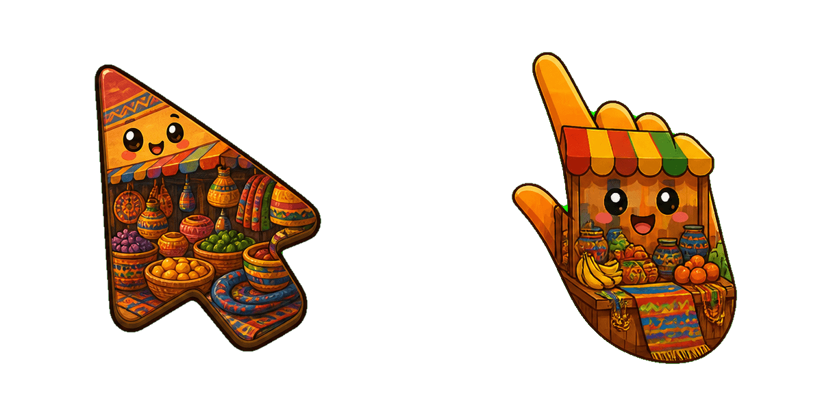 South Africa Traditional Market Cursor-Paket