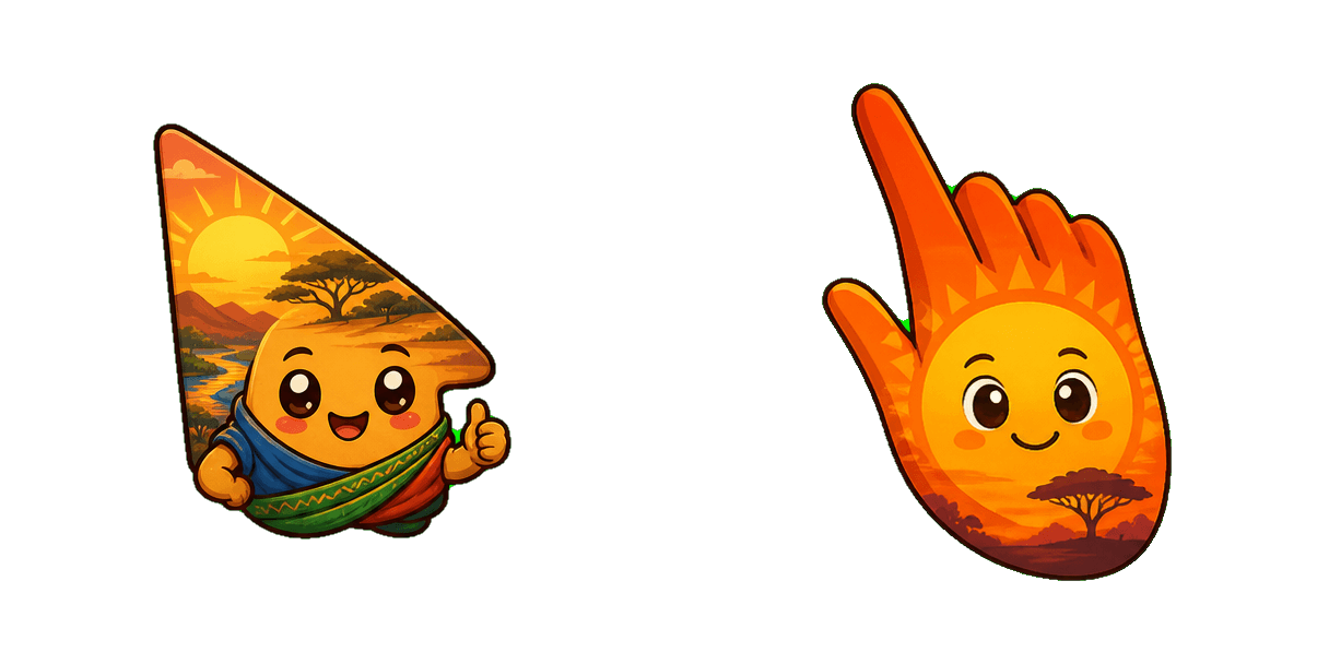 South Africa Golden Sunset Cursor-Paket
