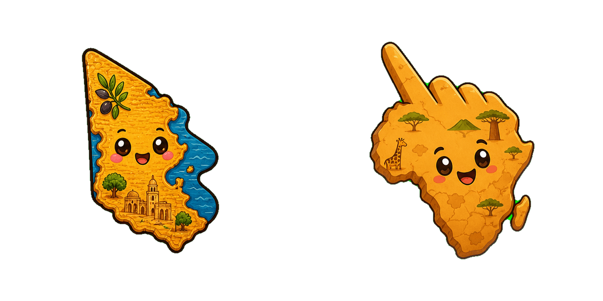 Tunisia Map Cursor-Paket