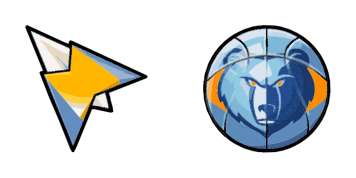 Memphis Grizzlies cute cursor