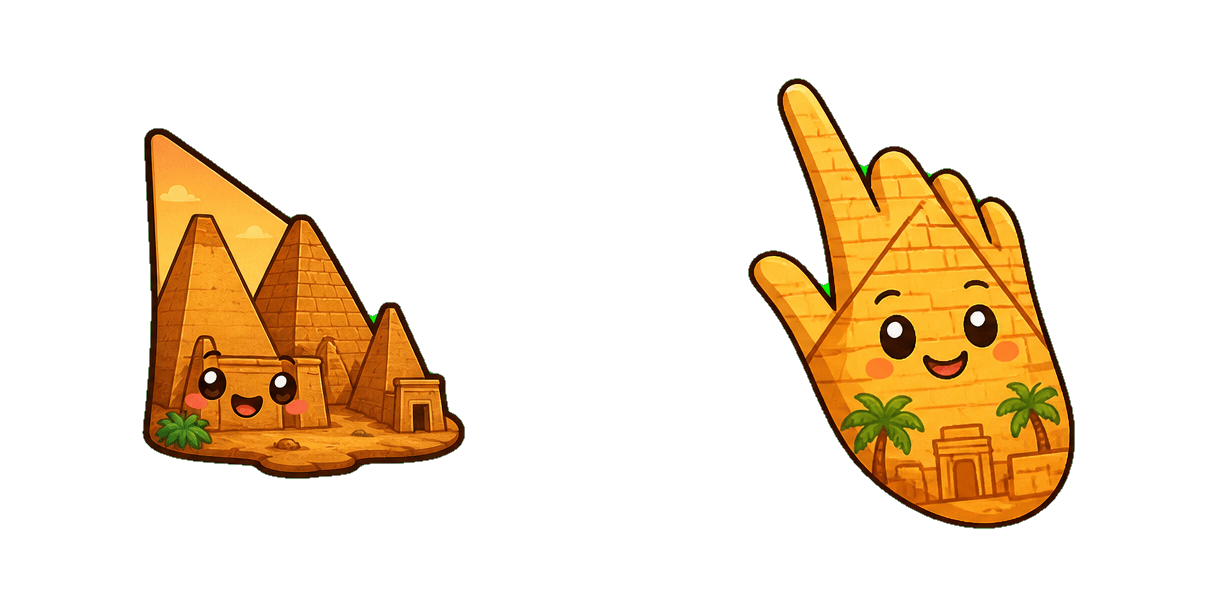 Sudan Pyramids of Meroë Cursor-Paket