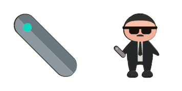 Men in Black cute cursor