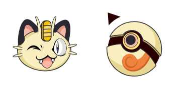 Pokemon: Meowth Cursor Pack