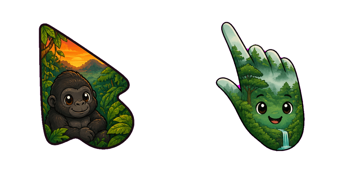 Uganda Bwindi Forest Cursor-Paket