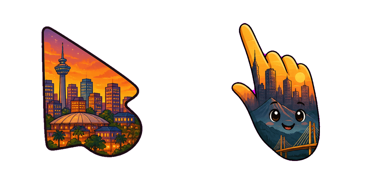 Zambia Lusaka Skyline Cursor-Paket