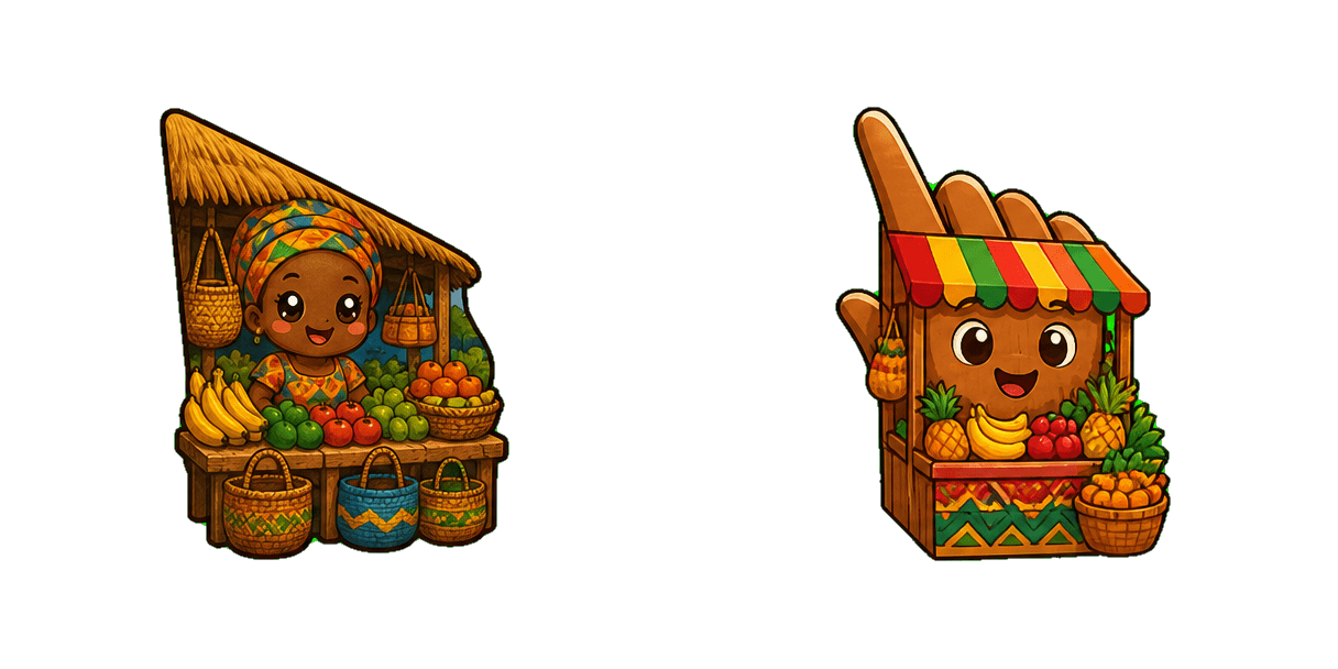 Tanzania Traditional Market Cursor-Paket