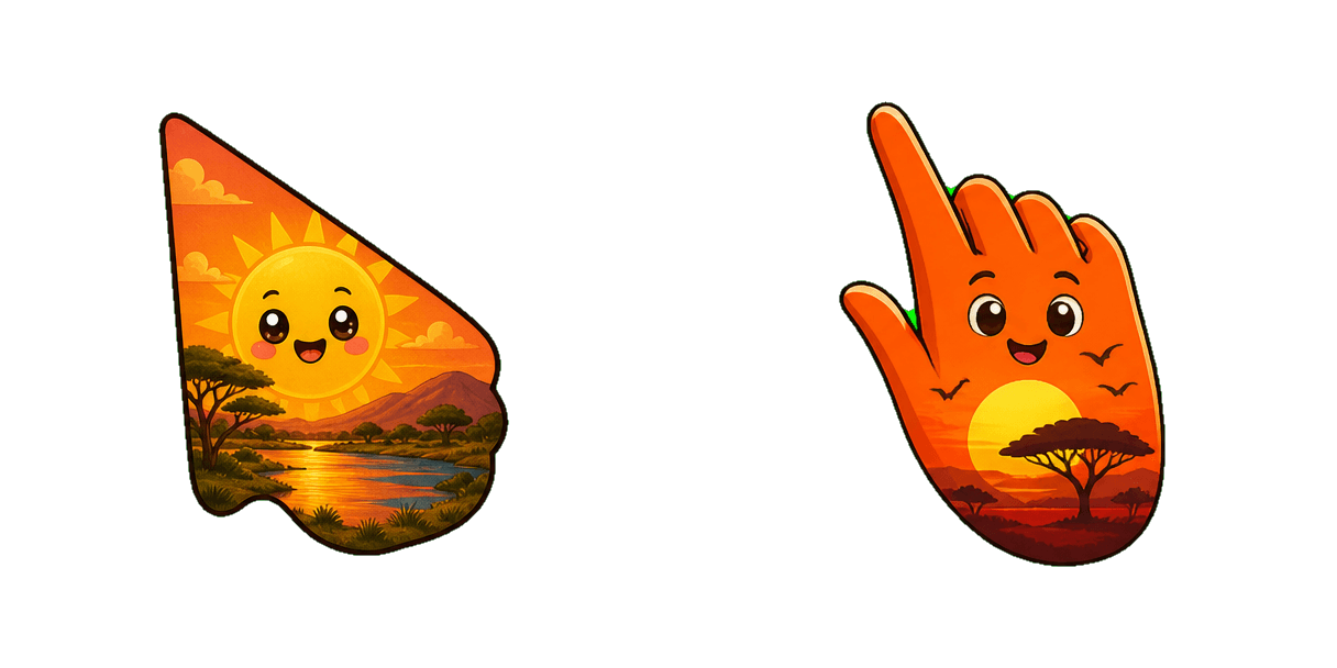 Tanzania Golden Sunset Cursor-Paket