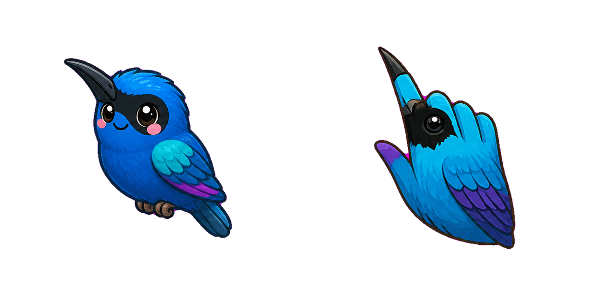 حزمة المؤشرات المخصصة Jungle Honeycreeper