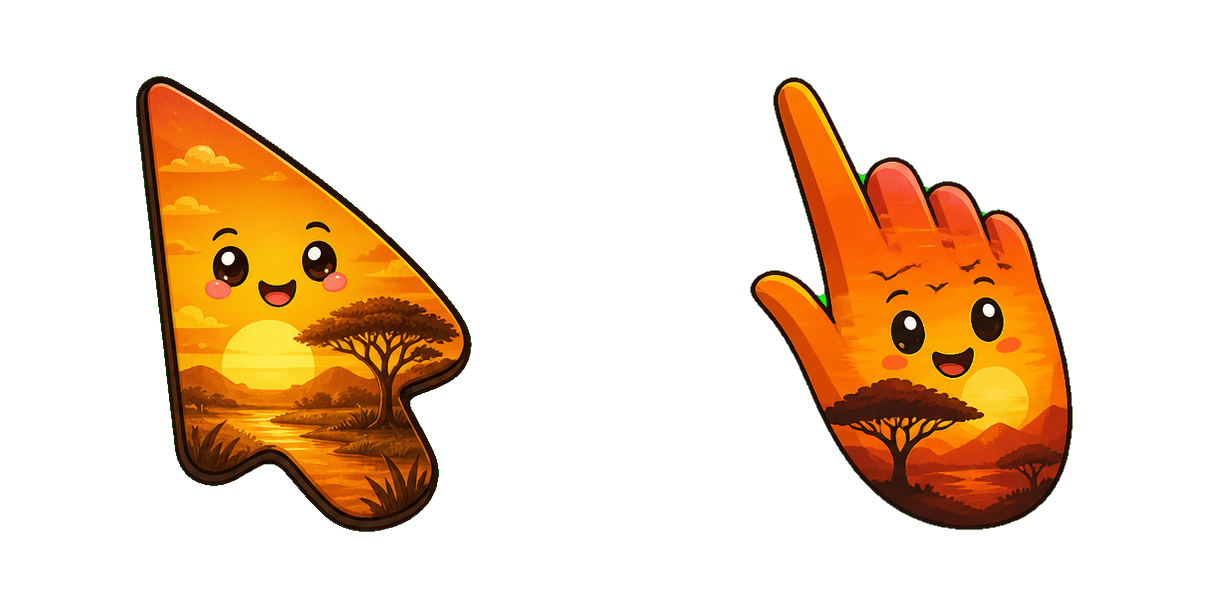 Zambia Golden Sunset Cursor-Paket