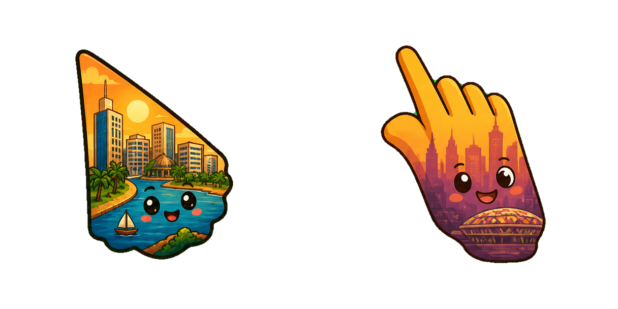 Togo Lomé Skyline Cursor-Paket