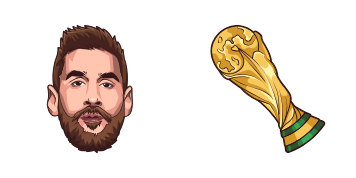 Pack de curseurs Messi and World Cup