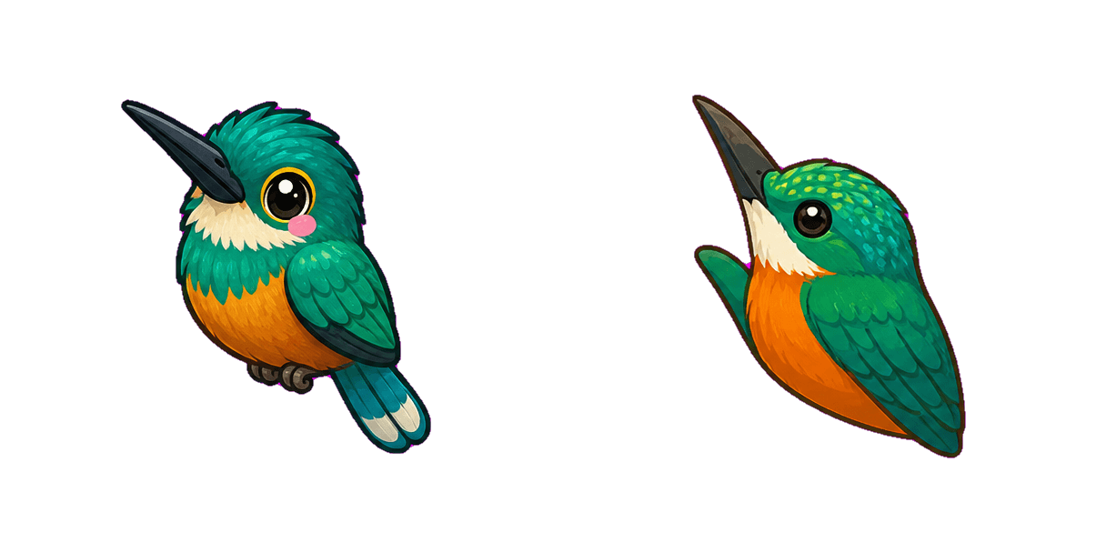 حزمة المؤشرات المخصصة Jungle Jacamar