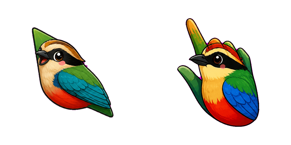 حزمة المؤشرات المخصصة Jungle Pitta