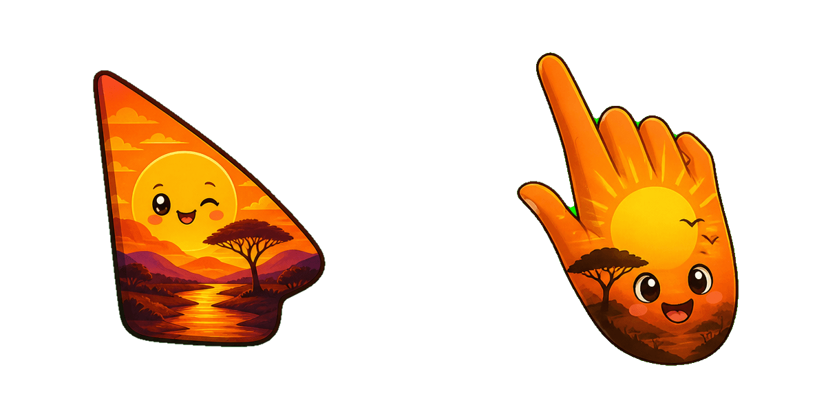 Zimbabwe Golden Sunset Cursor-Paket