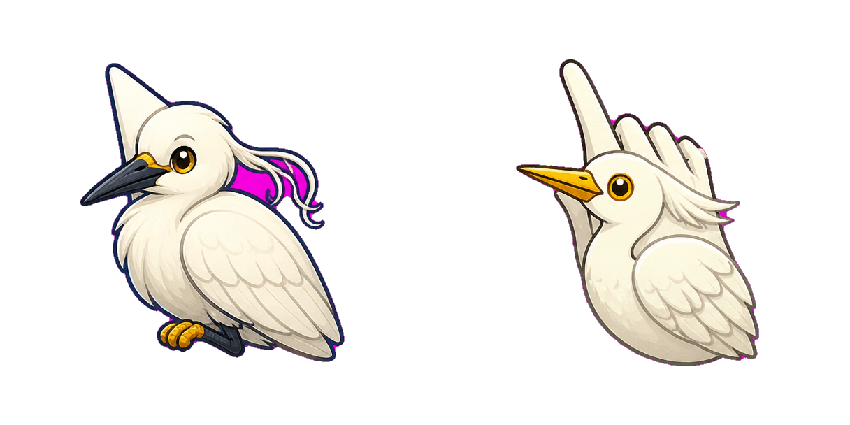 حزمة المؤشرات المخصصة Jungle Egret