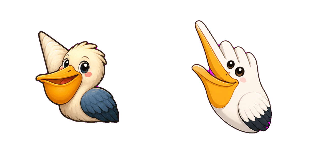 حزمة المؤشرات المخصصة Jungle Pelican