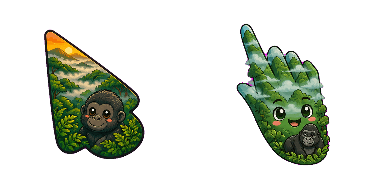 Africa Bwindi Misty Forest Cursor-Paket