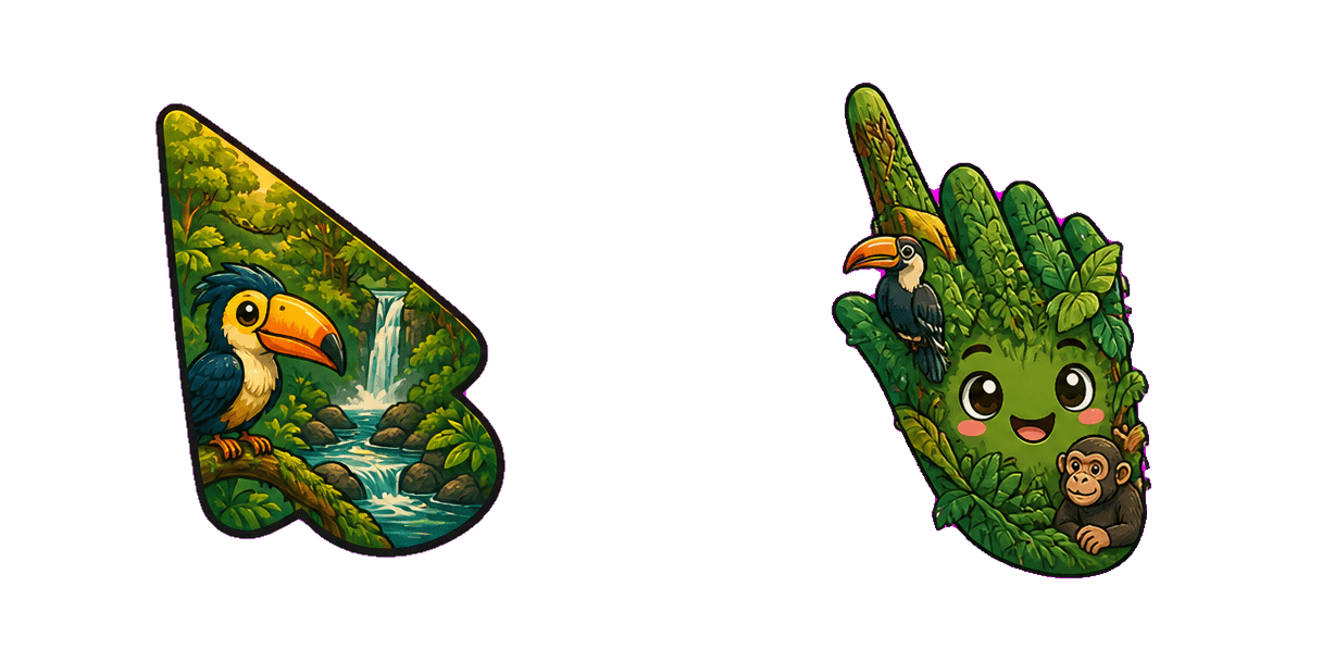 Africa Taï Rainforest Cursor-Paket
